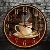 10-Inch Non-Ticking Wall Clock Silent Clock Vintage Home Decor for Living Room Kitchen Bedroom Coffee AA Battery (not Included)