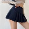 Модная облегающая женская плиссированная юбка, летняя сексуальная мини-юбка с высокой талией, танцевальная юбка для корейских девушек