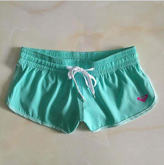 Женские быстросохнущие эластичные пляжные брюки ROXY: Универсальные повседневные шорты для серфинга, отпуска и отдыха