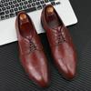 Handmade Italian Style Retro Men Leather Dress Formal Business Oxfords Shoes Men's Party Shoes Big Size 2024 Ttyh6