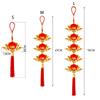Chinese Style Hanging Lotus Flower Ornament Chinese Traditional Ornament  Housewarming Gift