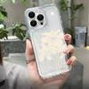 Прозрачный чехол для телефона с белым цветком для iPhone 17 16 Pro Max Чехлы iPhone 15 13 12 11 14 7 8 Plus XS 16E 17 Air Мягкая прозрачная крышка