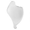 Stainless Steel Gua Sha Board Puffiness Reduction Lymphatic Drainage Heart Gua Sha Scraping Board