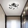 Современный цветок светодиодный потолочный светильник 20 Вт Бытовая светодиодная люстра 220 В светодиодный потолочный светильник для спальни гостиной коридора