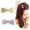 Fashion Jewelry Clamp Rhinestone Hairpin Bowknot Barrette Hair Clip