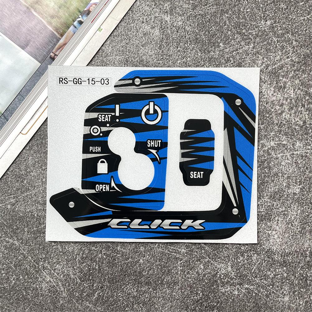 Крышка зажигания мотоцикла, светоотражающие наклейки, наклейка на отверстие для ключа мотоцикла, аксессуары для Honda Click 125i CLICK 125 i v2