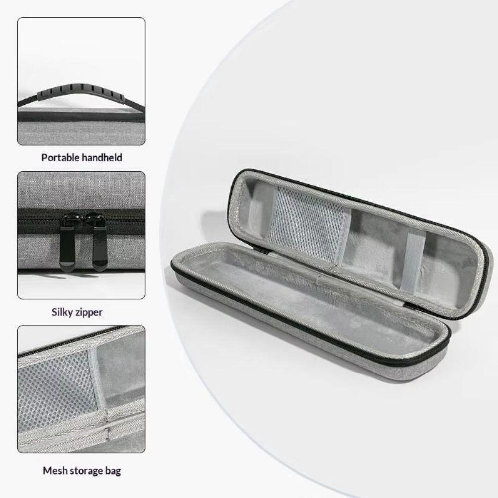 EVA Hard Case Hair Straightener Storage Bag Shockproof Travel Carrying Case Outdoor Trip