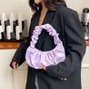 Новая корейская сумка-пельмень на плечо, сумка во французском стиле, модная сумка-облако, плиссированная женская сумка