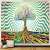 Home Decor Boho Decor Tapestry Yoga Mat Sheet Sofa Blanket Tree of Life Home Art Tapestry