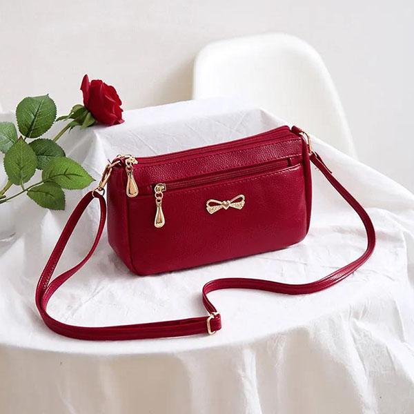 Женская однотонная сумка на одно плечо, мягкая кожаная сумка-мессенджер, офисные женские легкие сумки для покупок