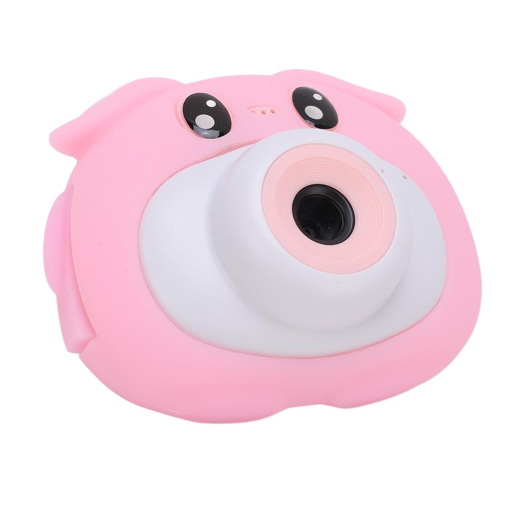 Kids Cartoon Digital Camera Children Mini Video Camera for Girls Boys Picnic CampingPink