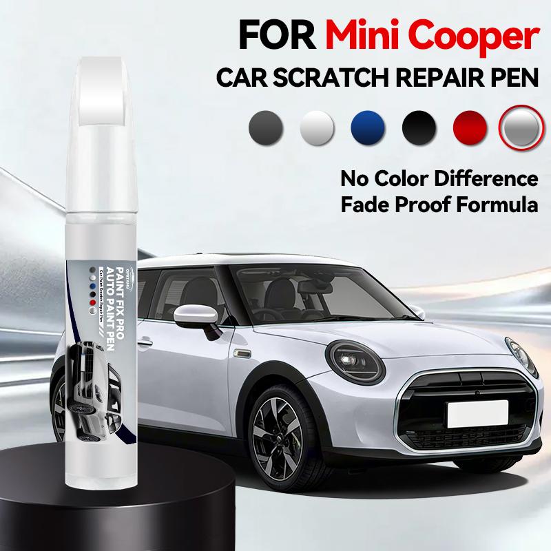 For Mini Cooper 1990-2026 Paint Repair Pen Touch Up Scratch Remover DIY Auto Accessories Black White Silver Gray Blue Red