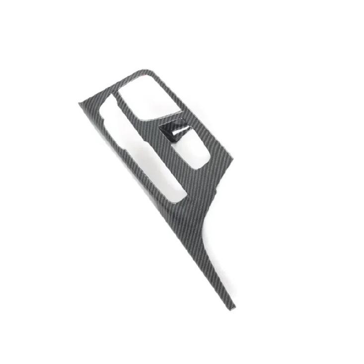 LHD For BMW 5 Series 6GT G32 G30 2017- Chrome ABS Center Gear Shift Panel Decorate Cover Shift Lever Panel Trim Cover