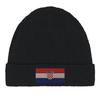 Bonnet Drapeau Croatie En Noir