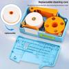 Fine Fibers Fiber End Face Cleaning Box Replaceable Core Fiber Wiping Tool  Telecommunications