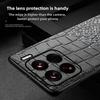 Genuine Leather Phone Case for Xiaomi 15 Ultra 14 13 11 Lite 12s Pro, Civi 3 2 1s Mix4 Crocodile Pattern Hard Protective Cover