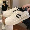Real Soft Leather Little White Shoes Women's Spring and Autumn 2025 New Versatile Board Shoes Casual Platform Sports Little White Shoes