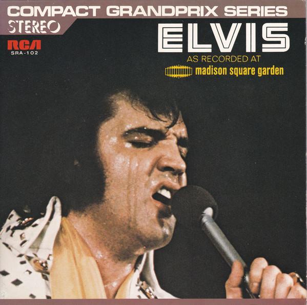 7-дюймовая пластинка ELVIS PRESLEY As Recorded At Madison Square Garde SRA102 RCA 1972 Япония Рок Б/у