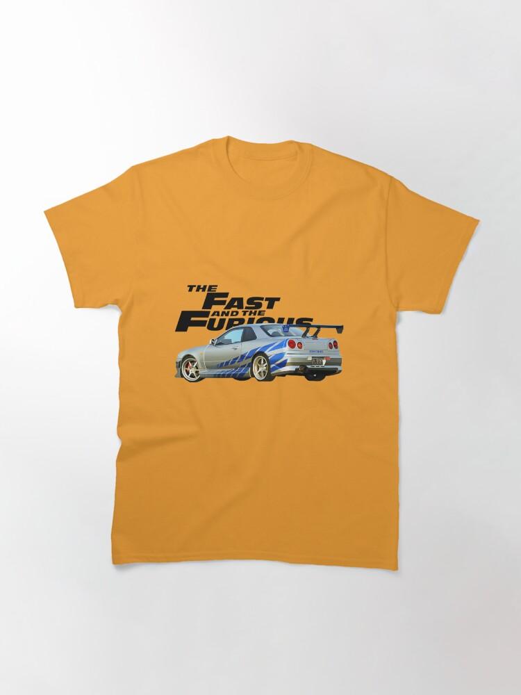 Fast & Furious Fast And Furious Skyline Brian O'Conner Classic T-Shirt