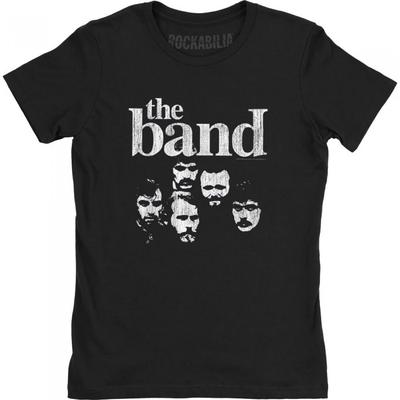Хлопковая футболка с принтом The Band для женщин/девушек