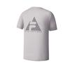 Fila Мужская футболка с круглым вырезом, прямой крой, короткий рукав, топ A11M627108F-GY
