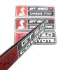 FETG4 Alloy GT350 GT500 Logo Car Body Emblem Rear Trunk Badge Sticker for Ford Shelby Fiesta Focus Mondeo Kuga Ranger Mustang Everest
