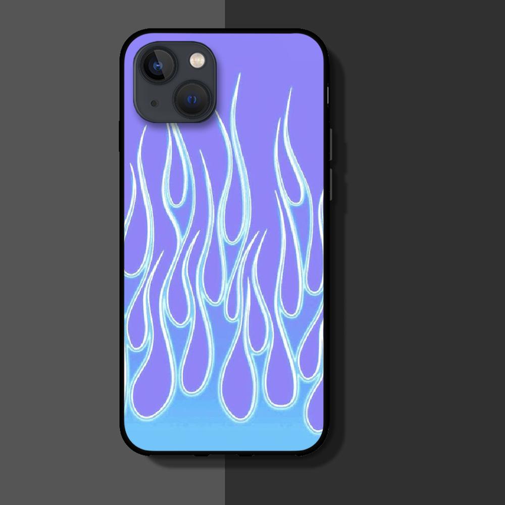 Чехол для телефона с рисунком огня и пламенем для iPhone Samsung Galaxy Redmi Xiaomi Oppo OnePlus Note SA 7 8 9 10 11 12 13 14 20 21 22 23 53 54 Pro Plus Ultra