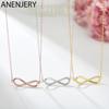 Zircon Line Cross Geometric Bow Necklace For Women Simple Clavicle Chain