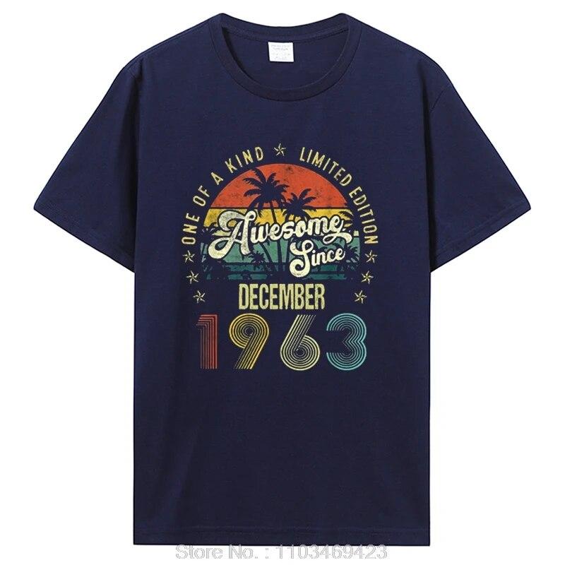 Потрясающая футболка с подарками на день рождения с 1963 года, футболка унисекс с графическим рисунком, хлопковые футболки, одежда 1963 года рождения