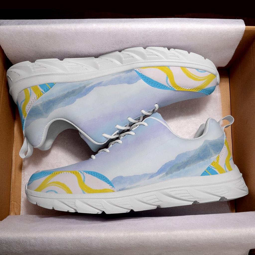 YRZL Durable Sneakers Men Lightweight Comfortable Non Slip Gym Shoes Men Walking Training Casual Sports Shoes Athletic Footwear