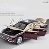 ABAB1 1:24 S680 Luxury Sedan Simulation Diecast Metal Alloy Model Car Sound Light Collection Kids Toy Gift