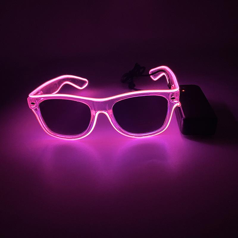 НОВЫЕ Светодиодные Очки Освещение для Рейв-Вечеринок Светящиеся Очки со Светодиодной Подсветкой Светодиодные Солнцезащитные Очки Аксессуары для Свадебной Вечеринки SG05