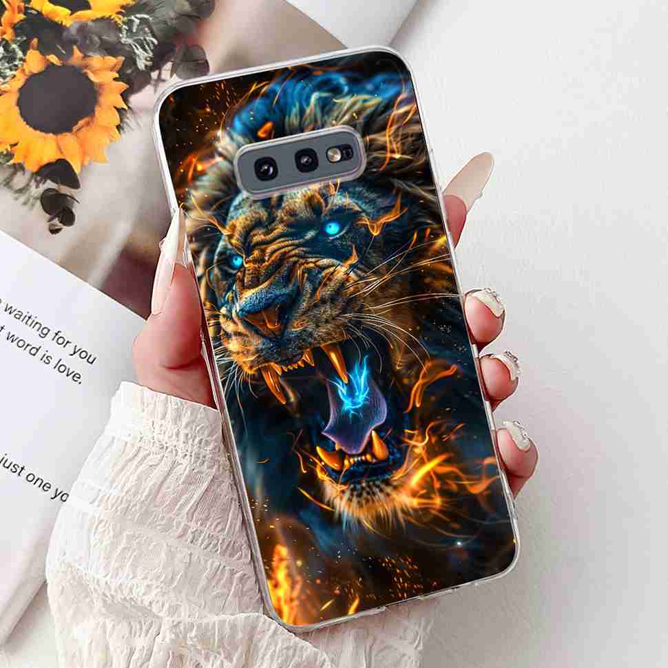 Чехол для Samsung Galaxy S10e SM-G970 Модный Бант Цветок Мягкий Силикон ТПУ Чехол-бампер Для Samsung S10e S10E SM-G970F 5.8" Корпус Телефона