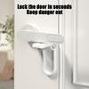 Многофункциональный детский безопасный дверной замок-ручка, сверхпрочная защита для детей, предохранительная защелка для балкона, кухни, квартиры