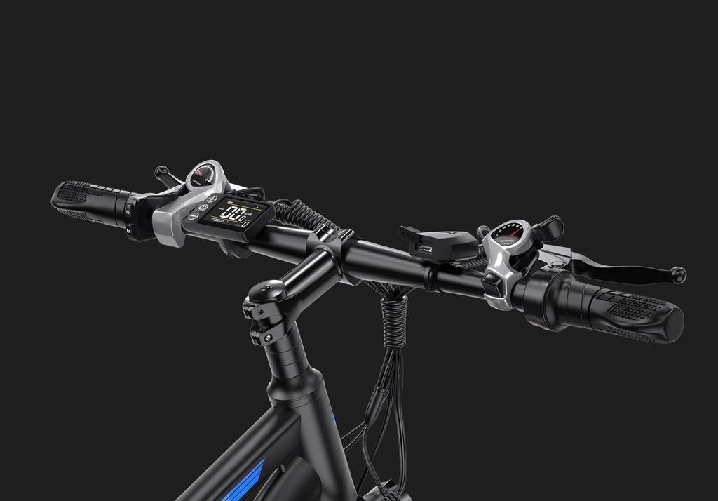 DUOTTS Электровелосипед C29, бесщеточный двигатель 750 Вт, надувные шины 29*2,1 с 21-скоростной коробкой передач Shimano, аккумулятор 15 Ач на 50-60 км