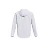 Under Armour Ветровка с капюшоном и логотипом Woven Series, мужская, белая 1361612-100