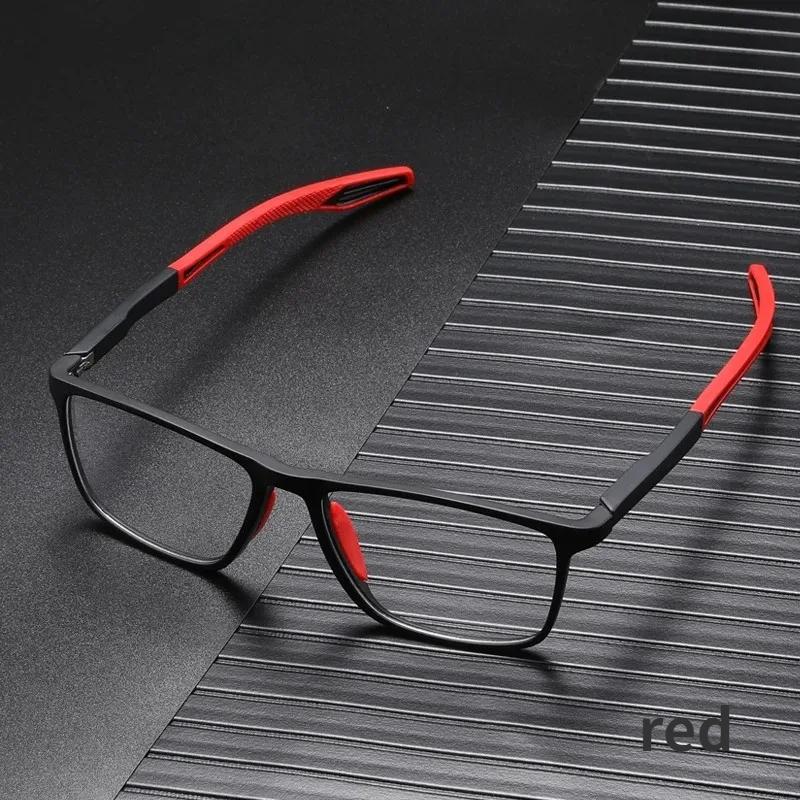 Винтажные сверхлегкие очки для чтения TR90 для мужчин и женщин в стиле ретро HD с линзами синего света, блокирующие очки, классические квадратные очки для дальнего видения