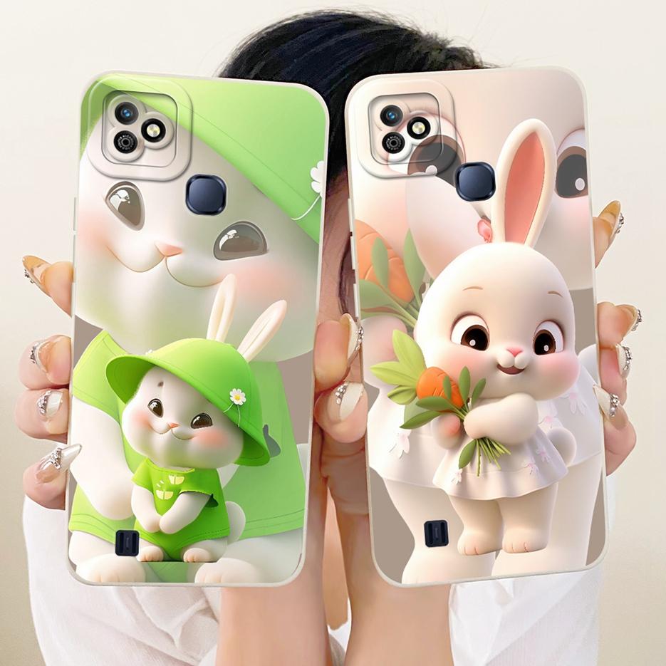 Чехол для Infinix Smart HD 2021 X612B X612 Милый Кот Утка Мультяшная Обложка 6.1'' Мягкий ТПУ Чехол для Телефона Для Infinix Smart HD 2021 Оболочка