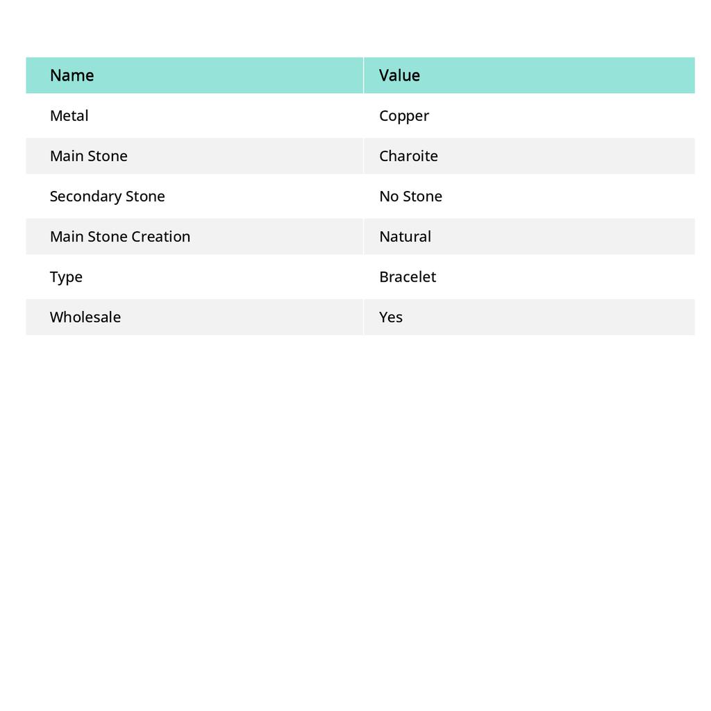 Русский чароит, браслет-манжета ручной работы с оплеткой из медной проволоки, регулируемый m1k27