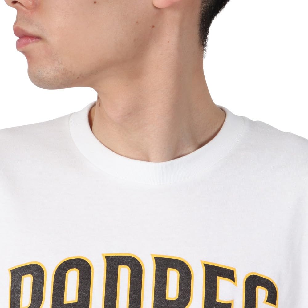 Fanatics MLB Jersey Logo Tee White Short Sleeve Shirt