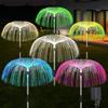 Solar LED Jellyfish Lights Outdoor Garden Decor Lawn Light 7 Color Change Waterproof Patio Yard Pathway Decor Solar Flowers Lamp