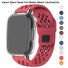 Мягкий чехол + силиконовый ремешок для Xiaomi Redmi Watch 5 active/5 Lite, полноразмерная защитная пленка на экран, ТПУ-корпус и дышащий спортивный ремешок