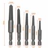 5 шт., экстрактор для винтов, центральные сверла, набор направляющих, съемник сломанных поврежденных болтов, шестигранный ручной инструмент, набор шпилек для снятия поврежденных гайок, болтов