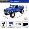 Полномасштабная радиоуправляемая машина WPL C24-1 1:16 2,4G 4WD Rock Crawler электрический багги альпинистский грузовик светодиодный свет на дороге 1/16 для детей подарки игрушки