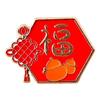 Rich 2024 Year  Badge Luck Cartoon Pin Brooch New Year Brooch  2024 Spring Festival