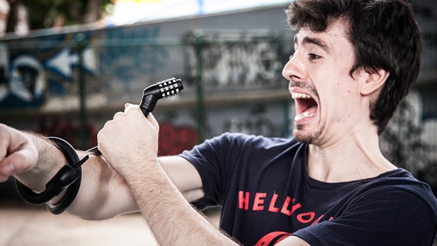 Ulac Bicycle Lock with Silicone A600M 15mm x Black Cover, 1970, 60cm,