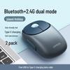 Перезаряжаемая беспроводная Bluetooth-мышь Ugreen MU102, двухрежимная, бесшумная