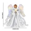 Christmas Tree Topper Angel Fairy Festive Xmas Tree Top Ornament Decoration 2D Flat Style