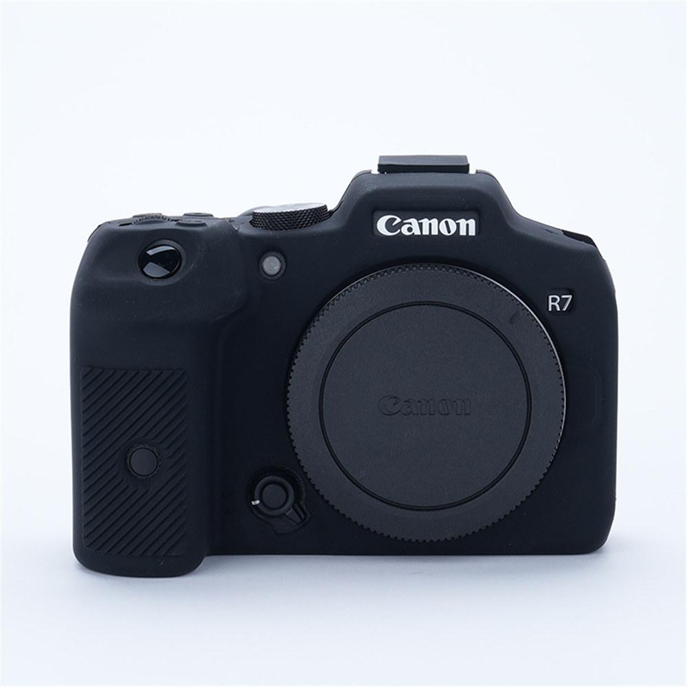 Soft Silicone Armor Camera Body Case For Canon EOS R7 Protective Camera Bag Rubber Cover Skin
