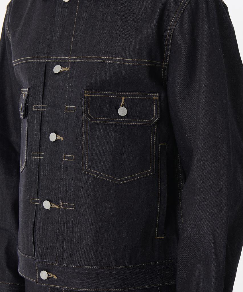 Musinsa Standard Selvedge Denim Trucker Jacket 2 [Deep Indigo]